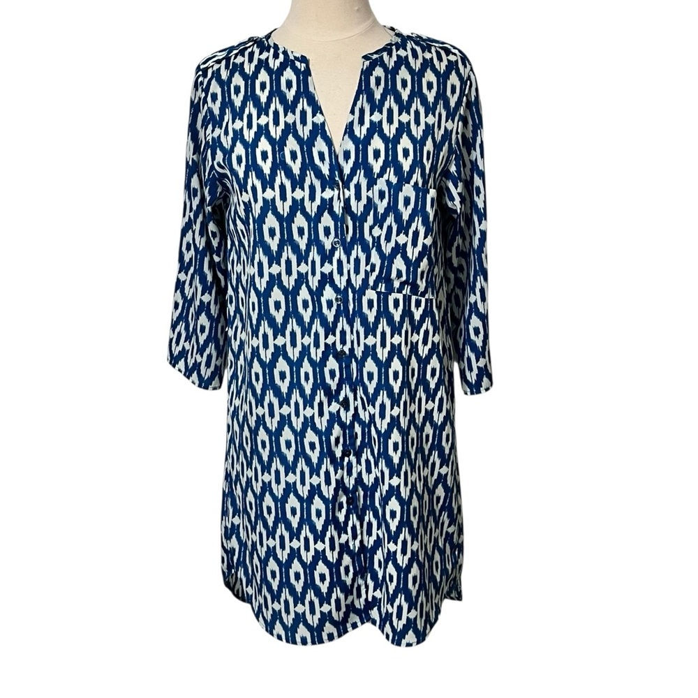 Anthropologie Maeve Shirt Dress Size Medium - Picture 3 of 11